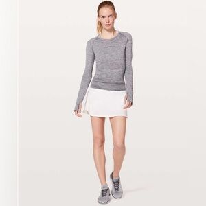 Lululemon Play off the Pleats Mid-Rise Skirt